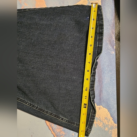 Rock & Roll Denim Bargain Button Bell Flare 30x34 - Picture 9 of 9